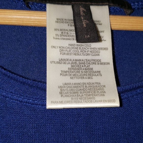 BCBGMAXAZRIA Blue Bodycon dress - Picture 3 of 4